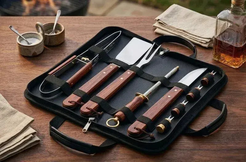 360 Kit Churrasco Conjunto Talhes Para Churrasco