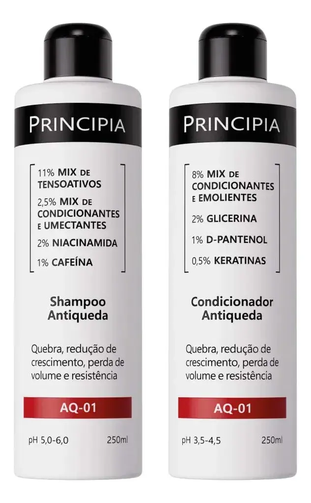 Principia Kit Shampoo E Condicionador Antiqueda Aq-01