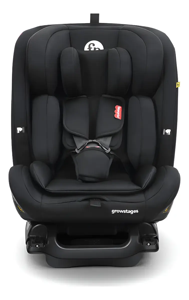 Cadeira de Carro Infantil Isofix Growstages 4 Posições de Recline Preto Fisher Price