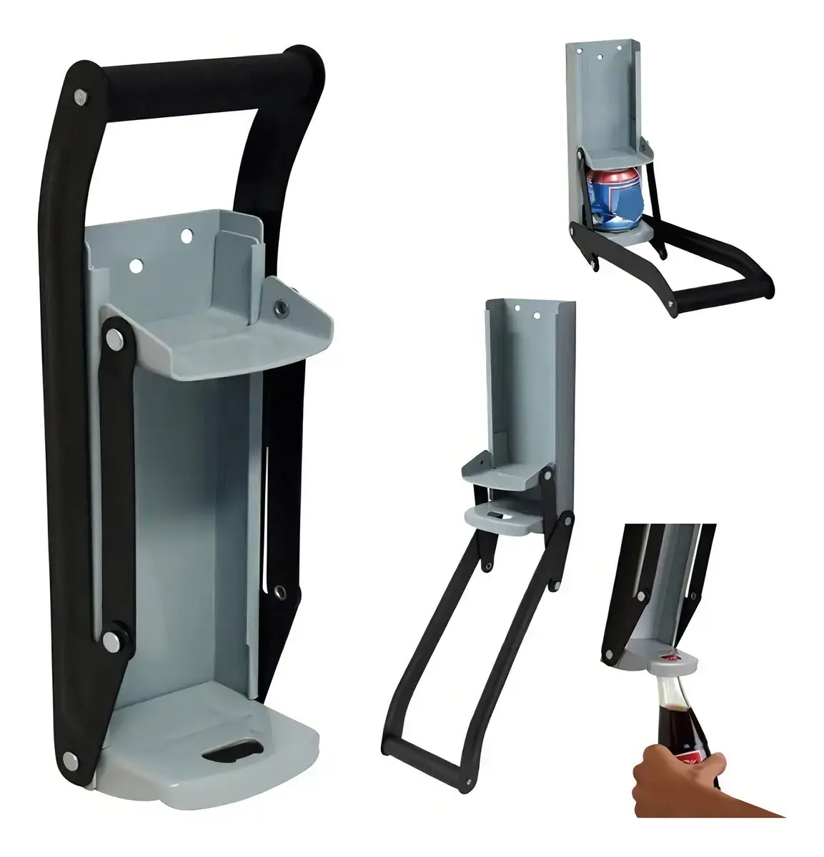 Amassador De Lata 475ml Parede Reforçado Metal Reciclagem