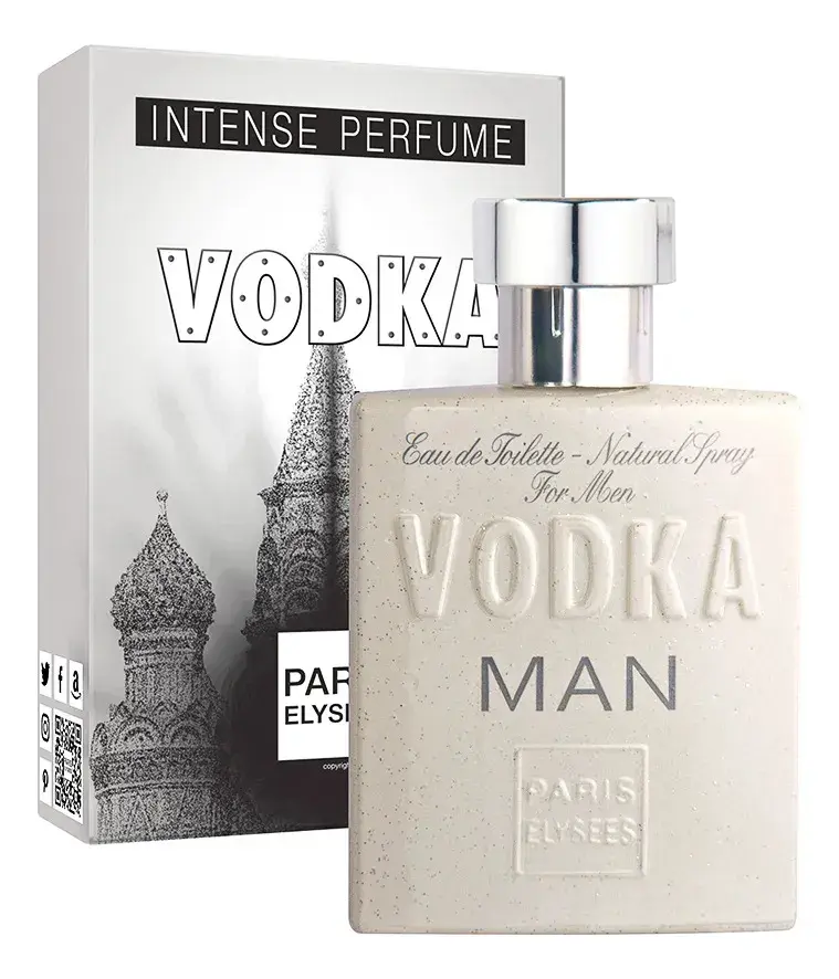 Perfume Vodka Man Paris Elysees Masculino Intense 100ml