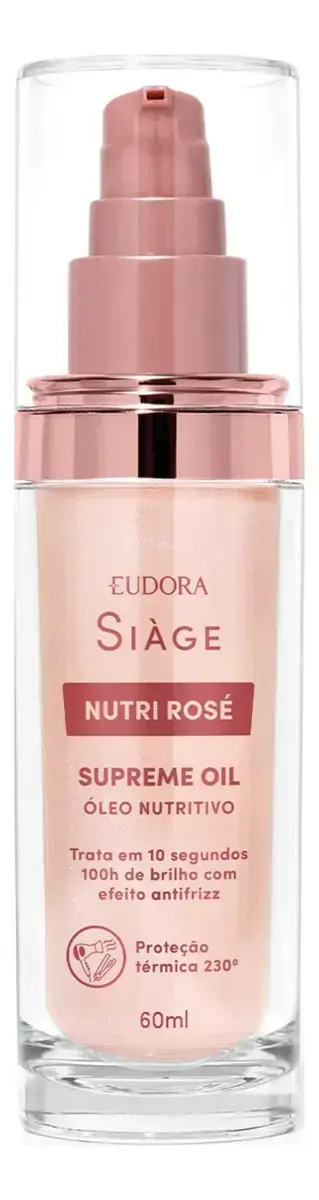 Supreme Oil Siàge Nutri Rosé 60ml - Eudora