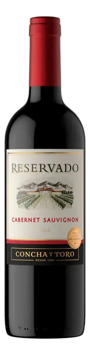 Vinho Chileno Tinto Concha Y Toro Reservado Cabernet Sauvignon 750ml