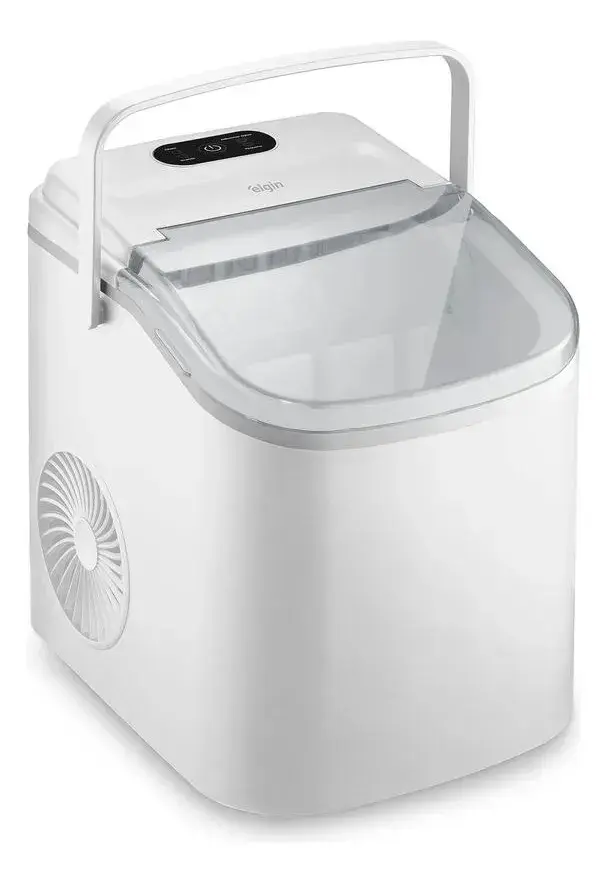 Máquina De Gelo Elgin Easy Ice 12kg Branca Branco