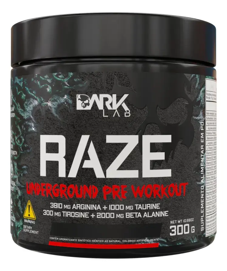 Pre Treino Raze Frutas Amarelas 300g Dark Lab