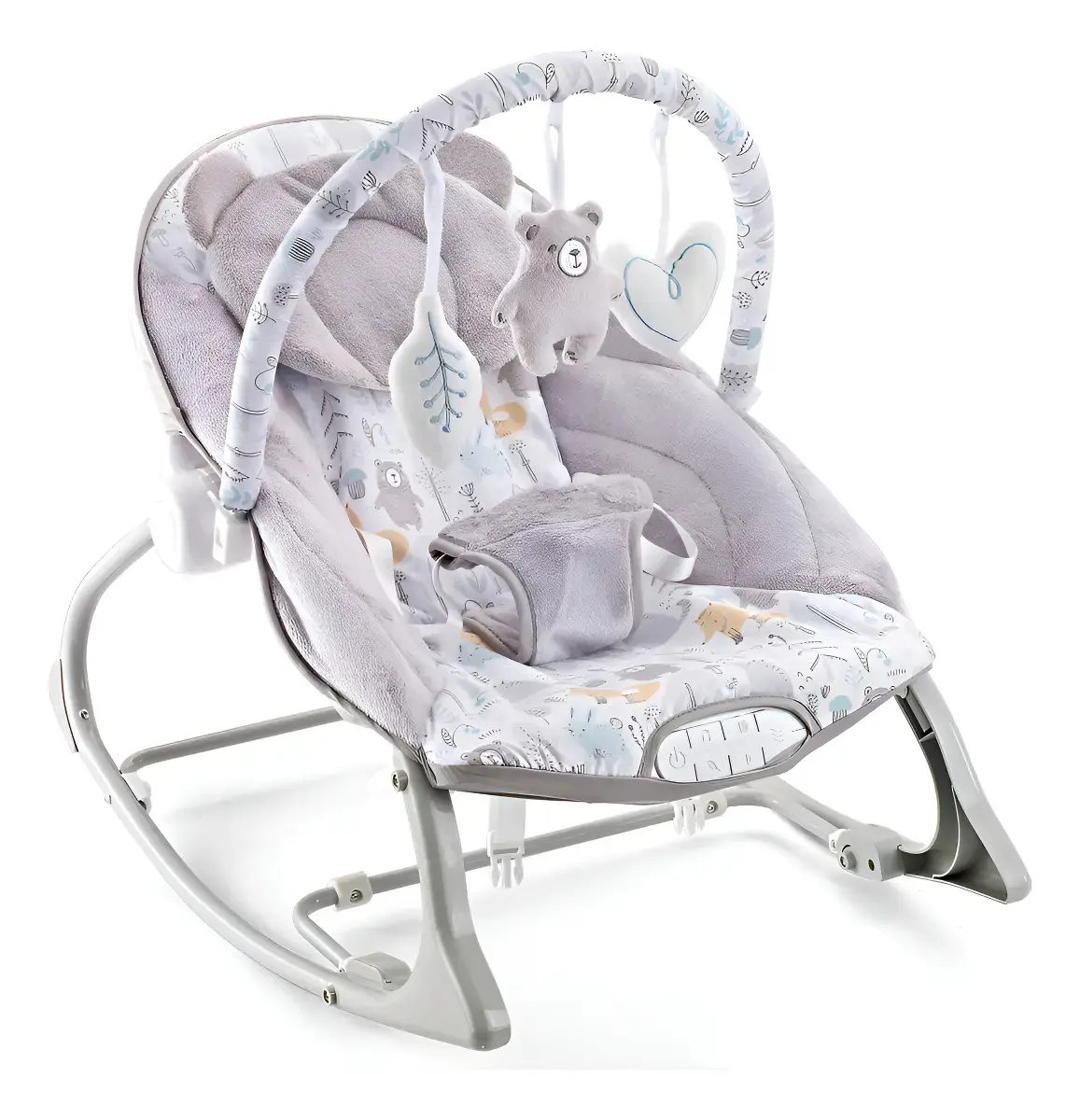 Cadeira De Descanso Bebê Musical Funtime Teddy Cz Maxi Baby