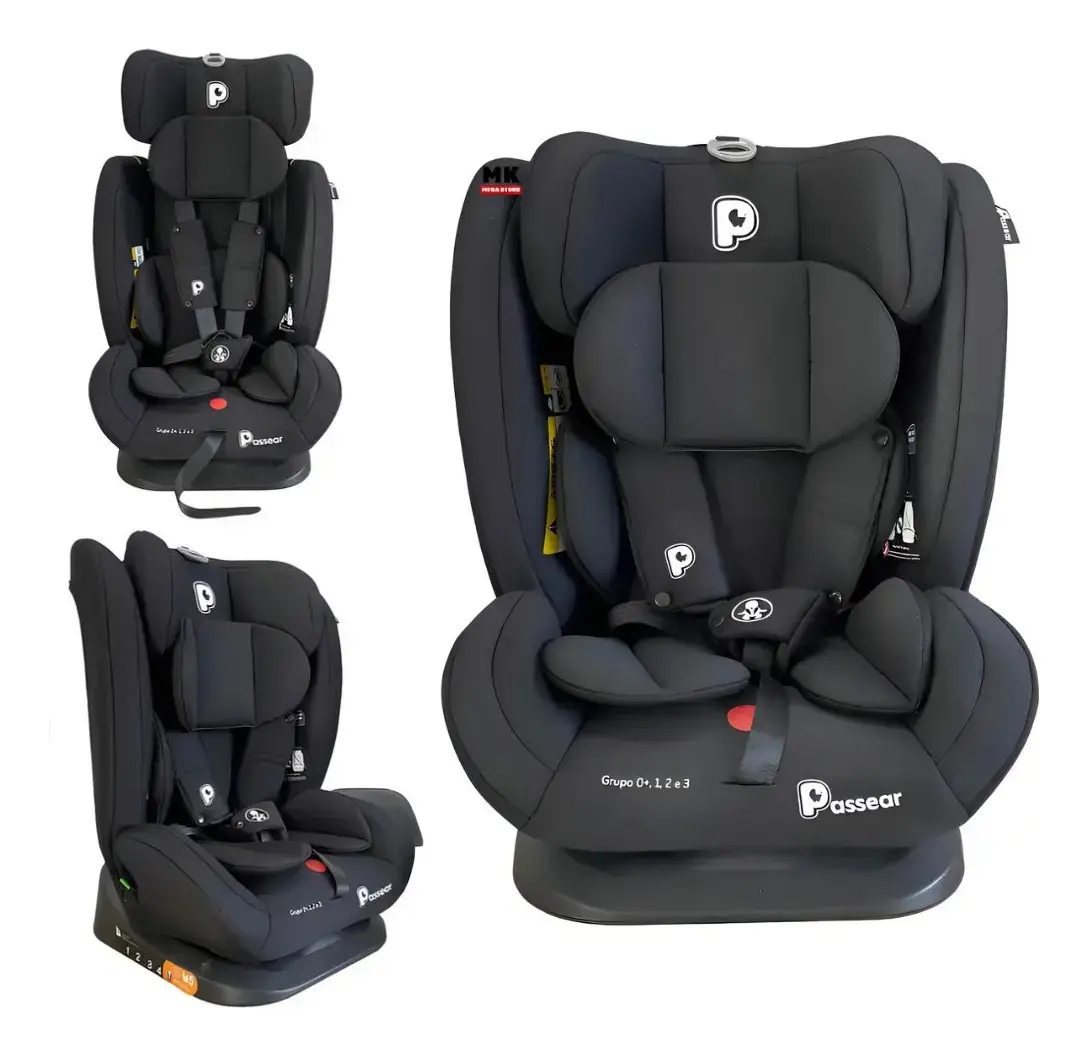 Cadeira Infantil Para Carro Zaya Ajustável 0 A 36kg Reclinável Preto