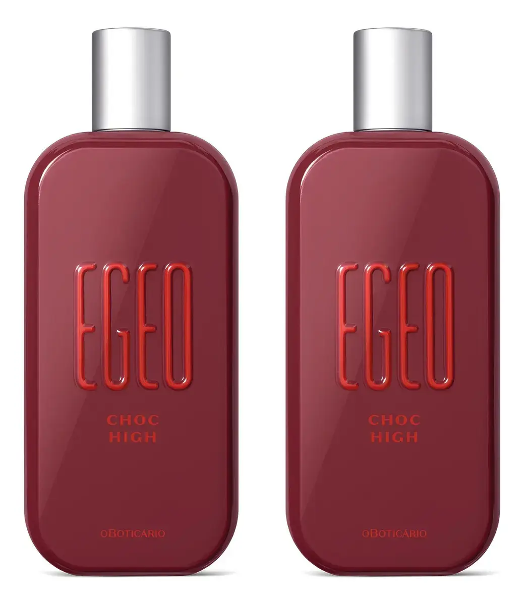 Combo Egeo Choc High Desodorante Colônia 90ml (2 itens)