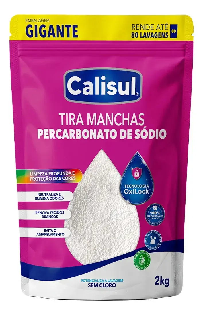 Percarbonato De Sódio Tira Manchas Alvejante - 2kg