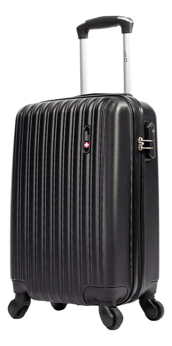 Mala de bordo 10kg pequena Londres Swiss Move Preto