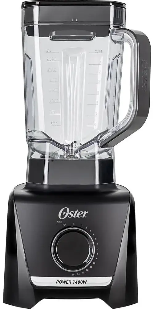 Liquidificador Full Oster 15 Velocidades 1400W Preto 220V OLIQ610