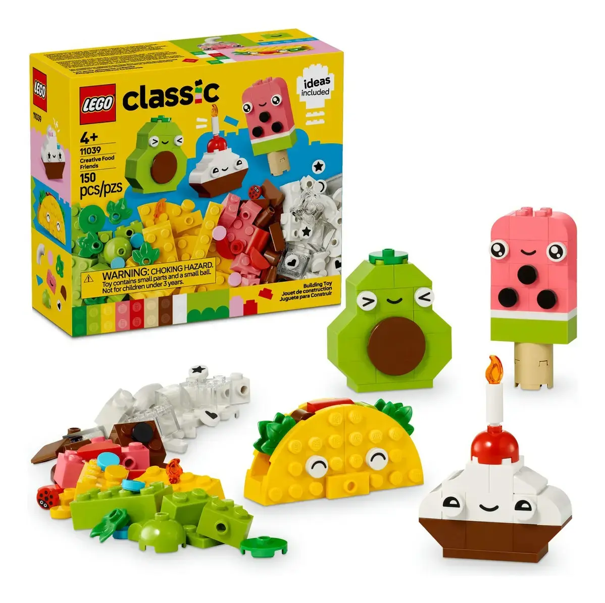 Lego® Classic Amigos Criativos Da Comida 11039
