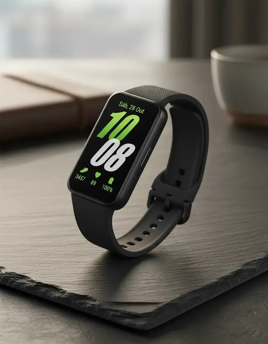 Smartwatch Samsung Galaxy Fit3 Display 1.6 Grafite