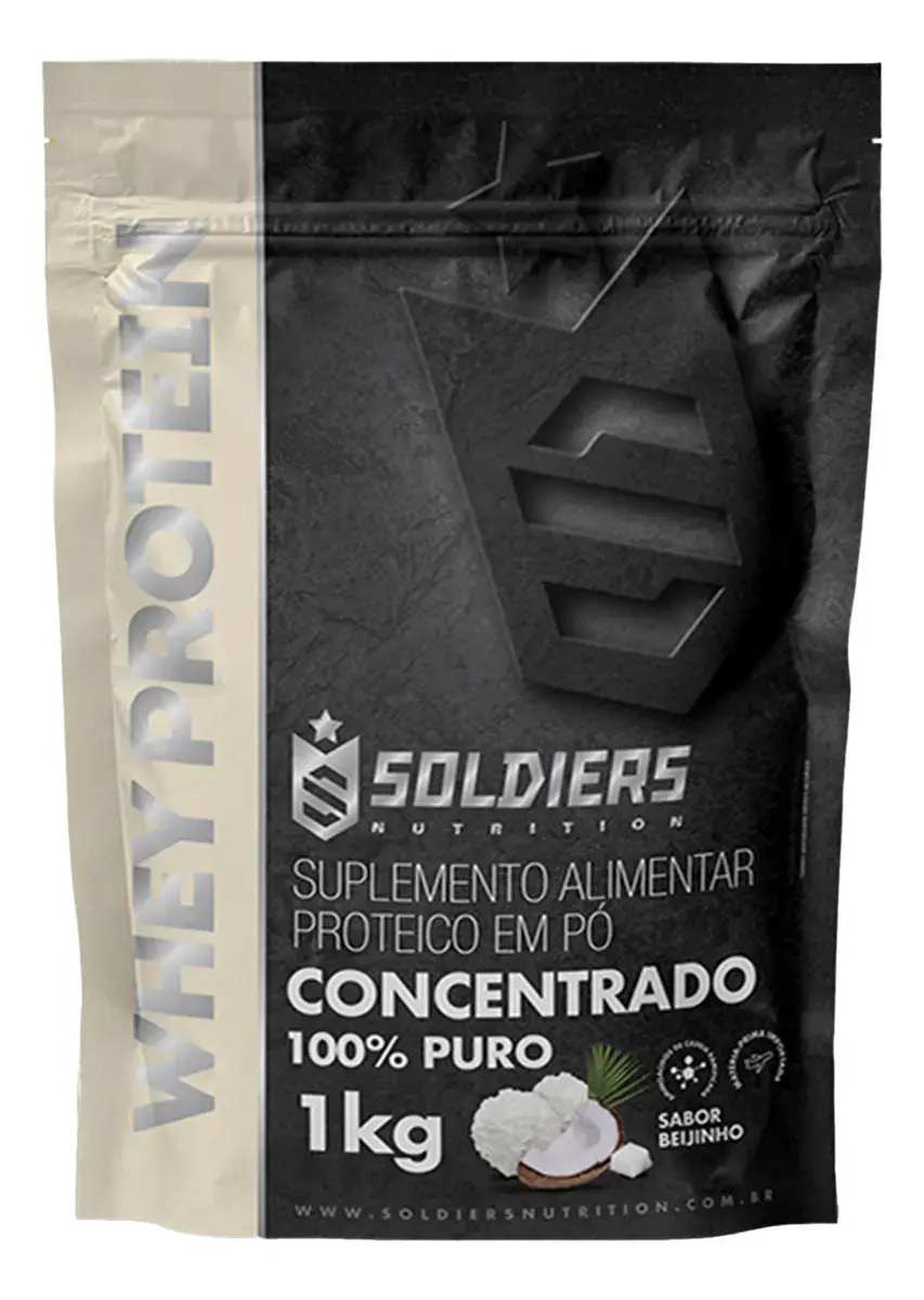 Whey Protein Concentrado 100% Puro - On / Optimum Sabor Beijinho