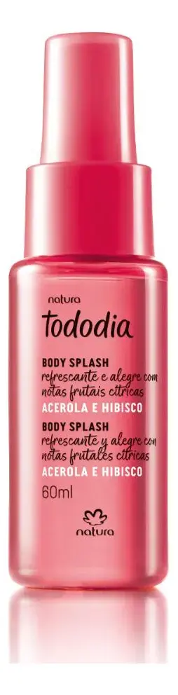 Tododia Acerola E Hibisco Mini Body Splash 60ml