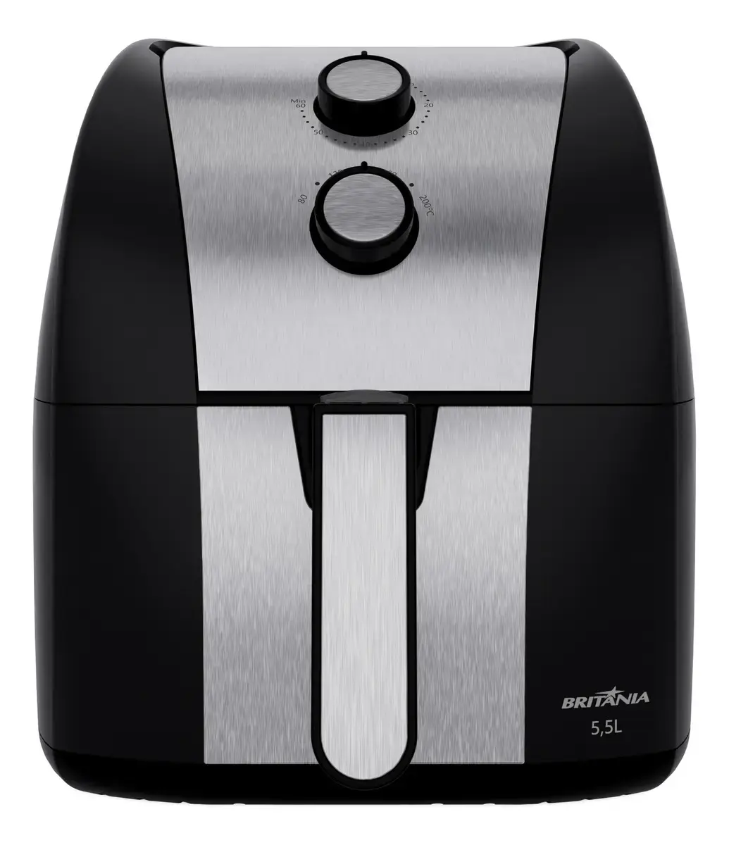 Air Fryer Britânia 5,5L Antiaderente Gold 1500W BFR51