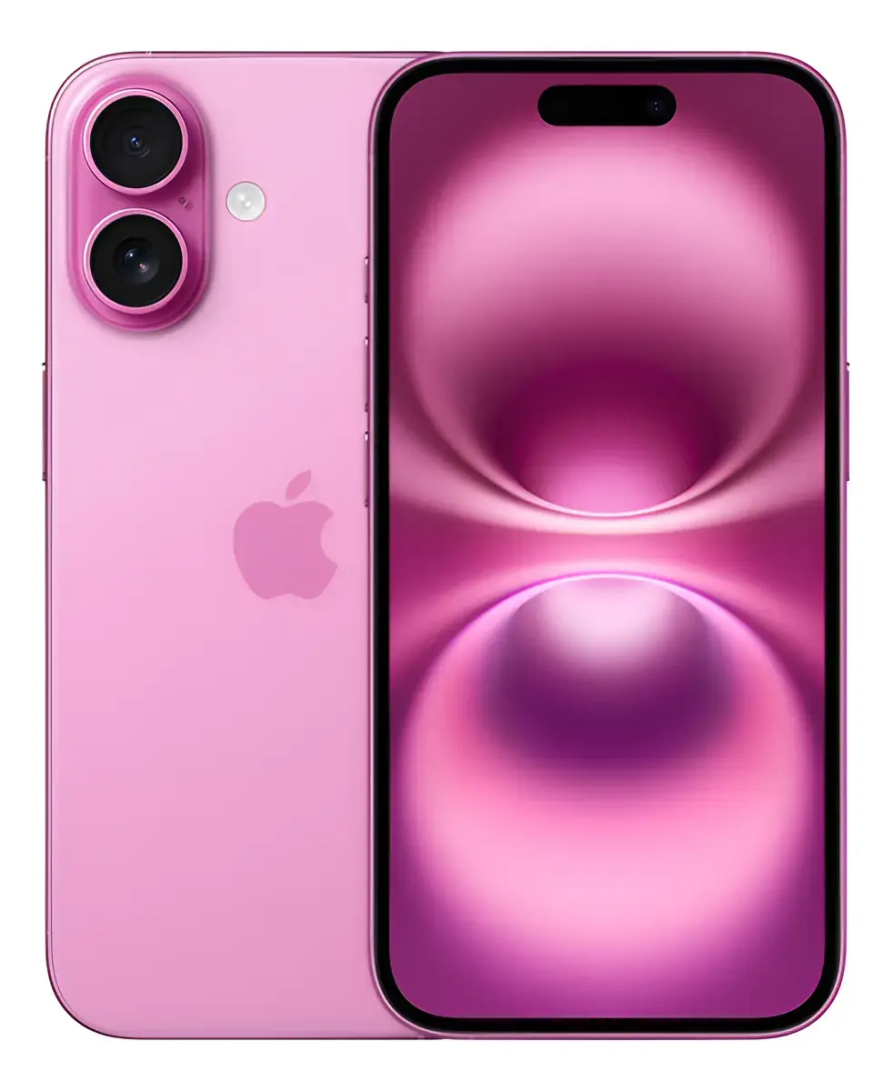 Apple iPhone 16 (256 GB) - Rosa - Distribuidor Autorizado