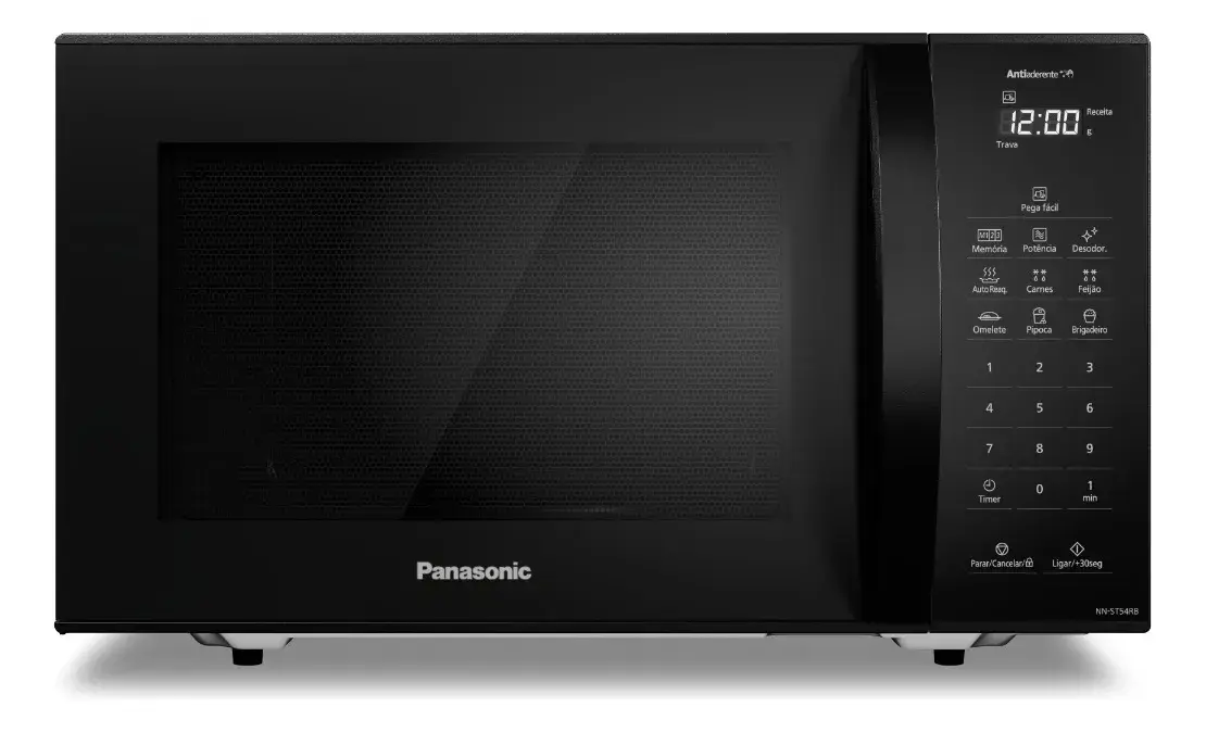 Micro-ondas Panasonic Nn-st54rbru 27 Litros Preto