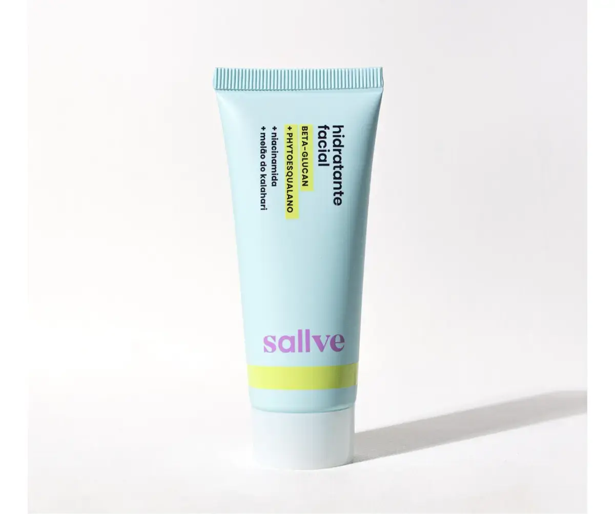 Hidratante Facial Sallve 40g - Beta-glucan, Phytoesqualano