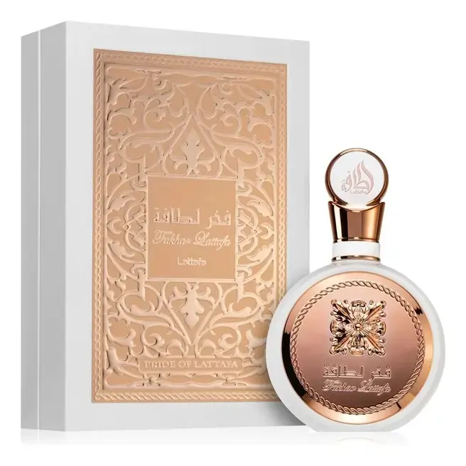 Perfume Árabe Fakhar Rose Lattafa Sereia Feminino 100ml Eau De Parfum