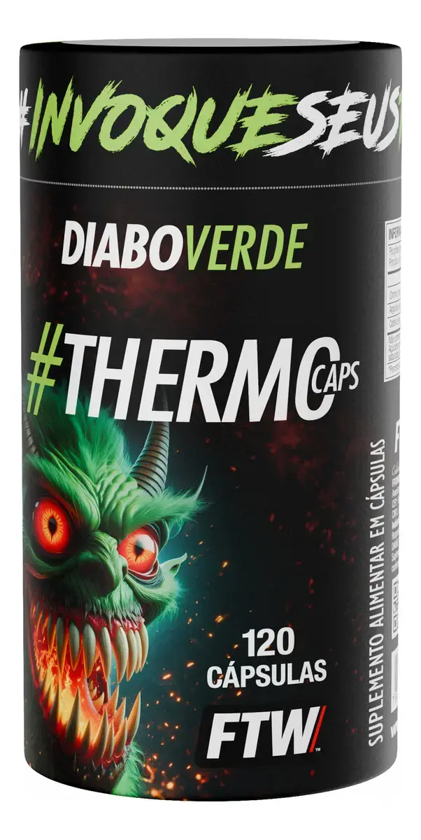 Thermocaps 120 Cápsulas Diabo Verde - Ftw