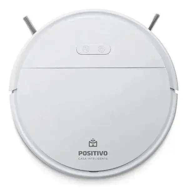 Smart Robô Aspirador Wi-Fi 3 em 1 com sensor inteligente cor branco positivo