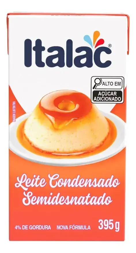 Leite Condensado Semidesnatado Italac 395g