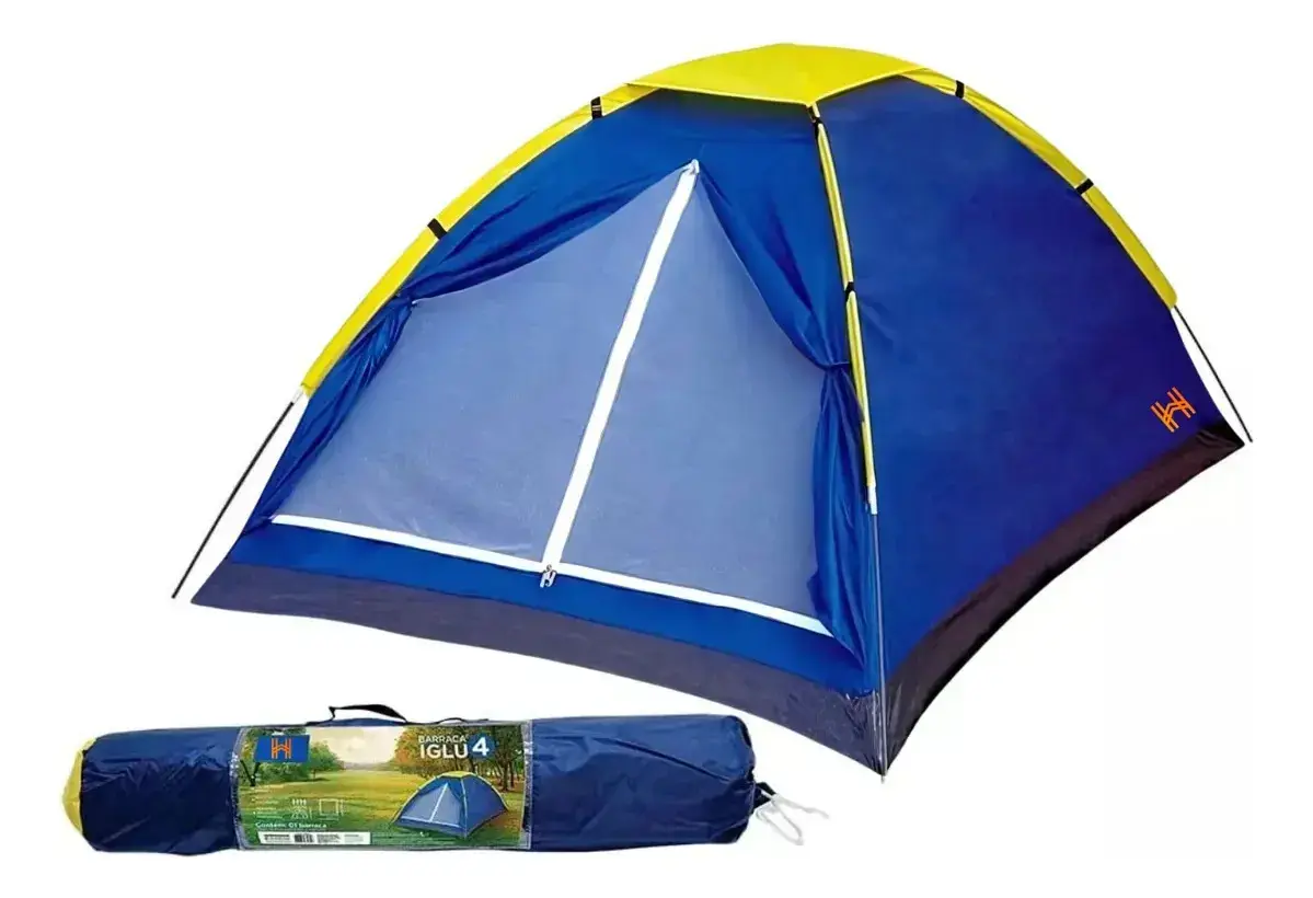 Barraca Para Até 4 Pessoas Camping Iglu Homefy