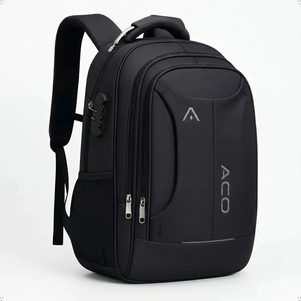 Mochila Notebook Masculina Reforçada Impermeável Executiva Viagem Anti Furto Grande 35L Forpak
