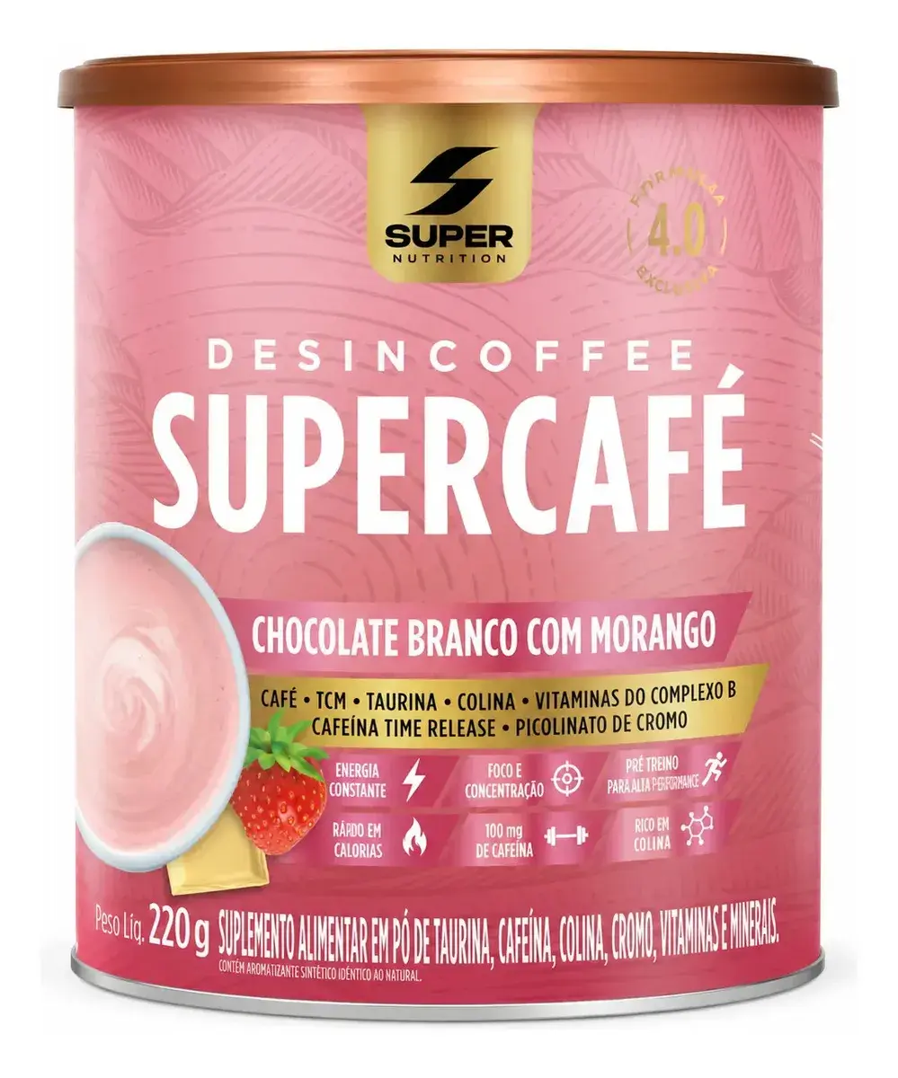 Supercafe Desincoffee 220g Super Nutrition