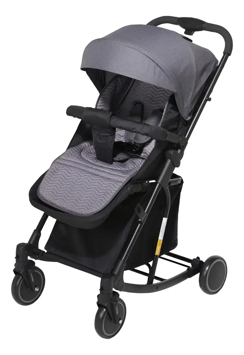Carrinho De Bebê Passeio Vira Balanço Maximo Preto Maxi Baby