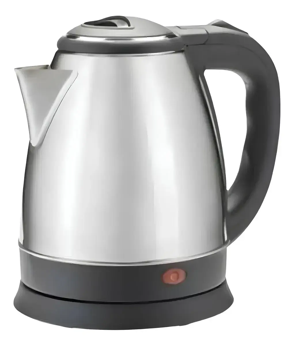 Chaleira Elétrica Inox 1,8L 1500W Aquecimento Rápido Automática