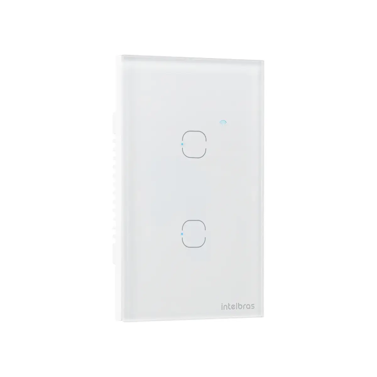 Interruptor Touch Inteligente 2 Teclas Eiw 1002 Intelbras Branco