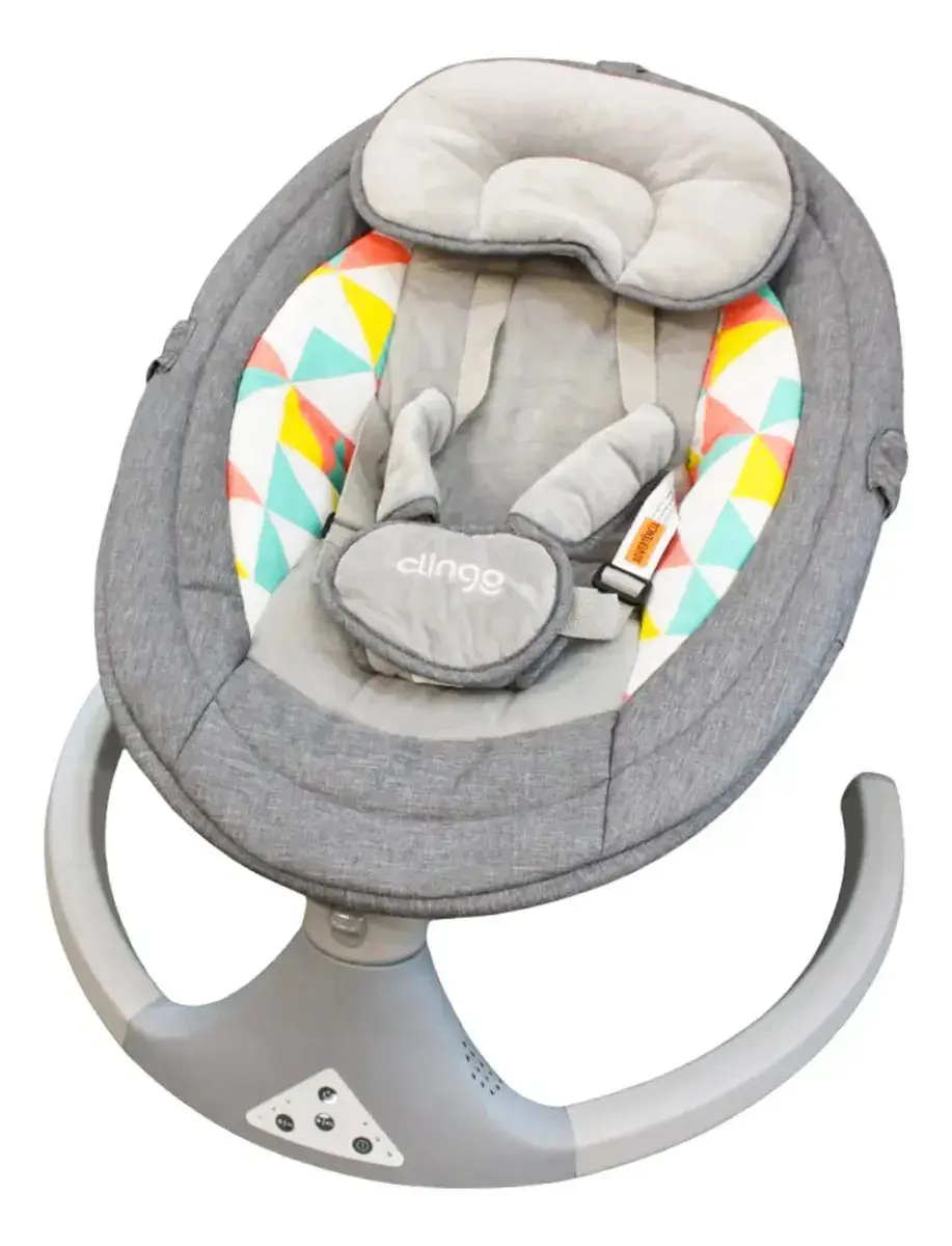 Cadeira De Descanso Balanco Eletrica Bebe Clingo Automatica