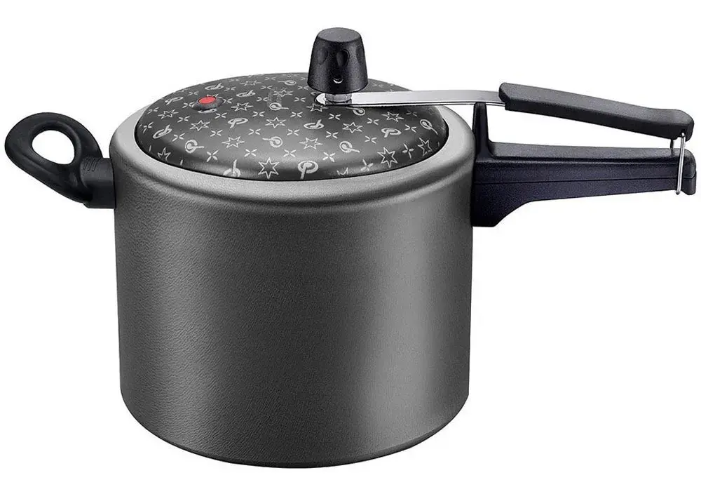 Panela De Pressão Antiaderente 4,5 Litros Panelux Magnific Cinza