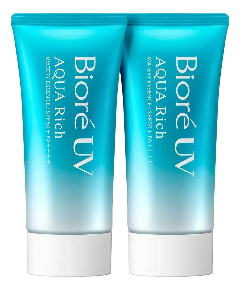 Kit Bioré Aqua Rich Watery Essence Dupla Proteção (2 Unidade
