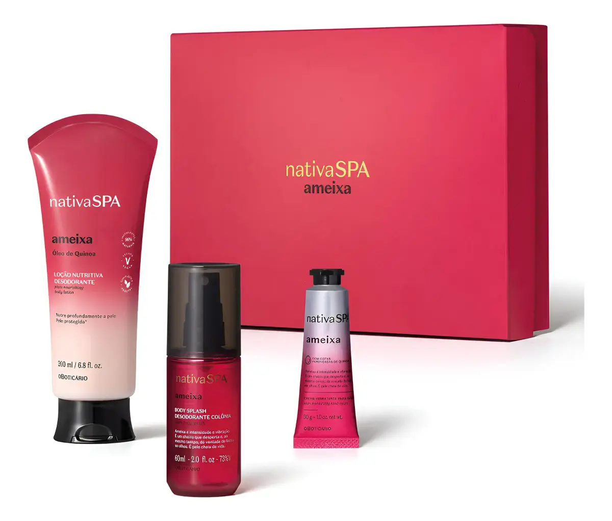 O Boticário Nativa Spa Ameixa ( 3 Itens )