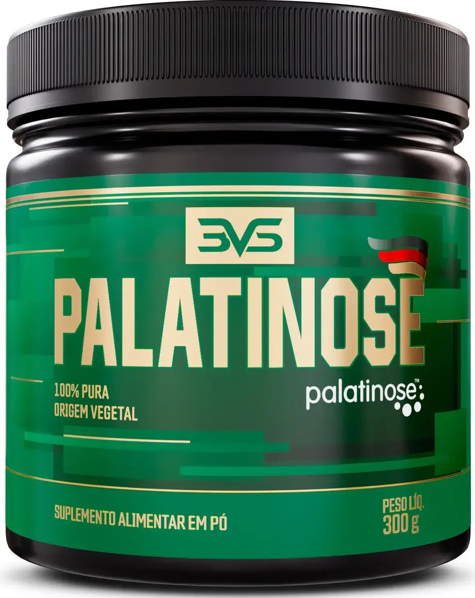 Palatinose 100% Pura - Fórmuila Avançada Com Baixo Índice Glicêmico E Insumos Importados - 300g