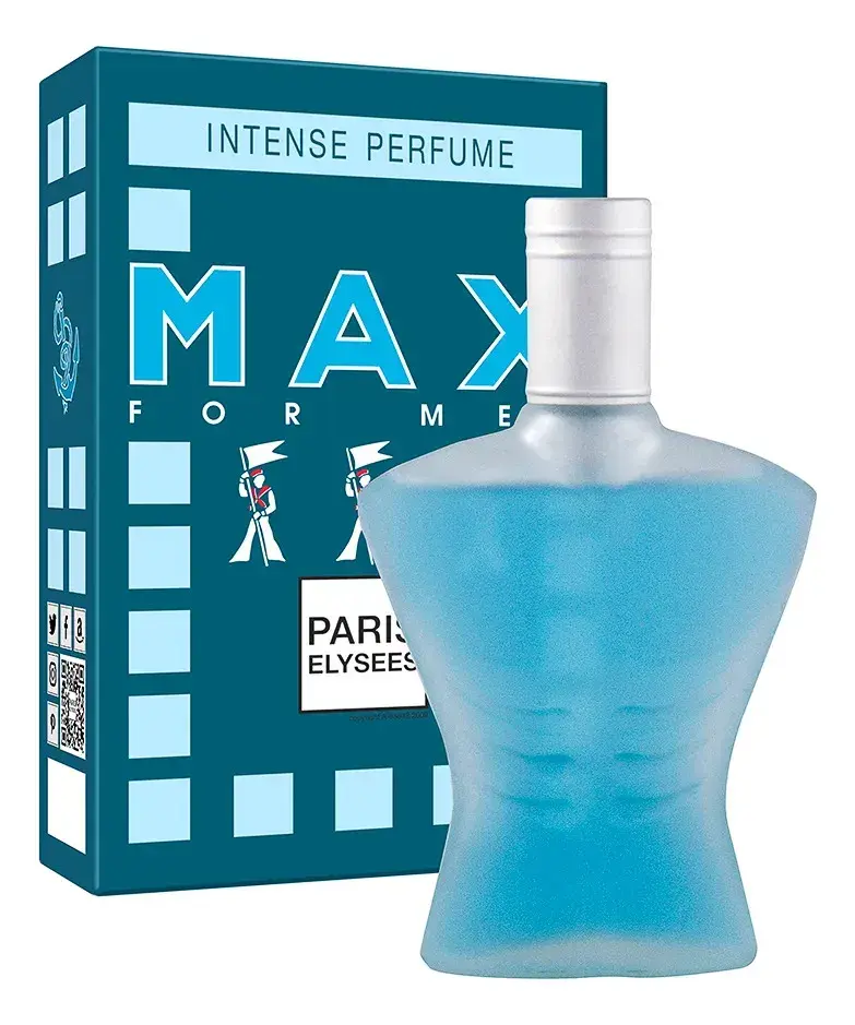 Perfume Max Paris Elysees Masculino Intense 100ml