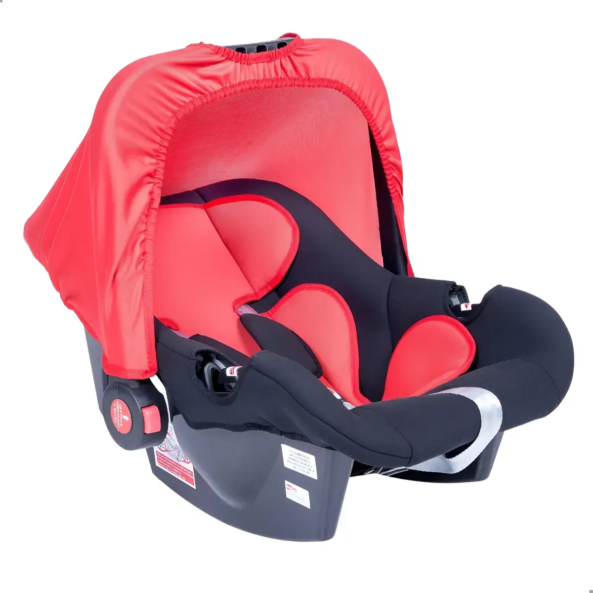 Styll Baby, Bebê Conforto 0 a 13kg Preto e Vermelho