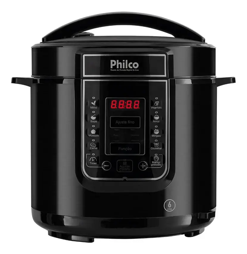 Panela De Pressão Elétrica Philco Ppp01p 6L