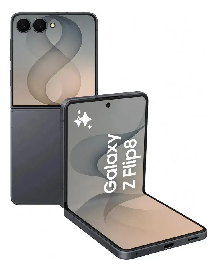Celular Samsung Galaxy Z Flip8, 256gb 12gb Ram Câmera 50mp - Preto