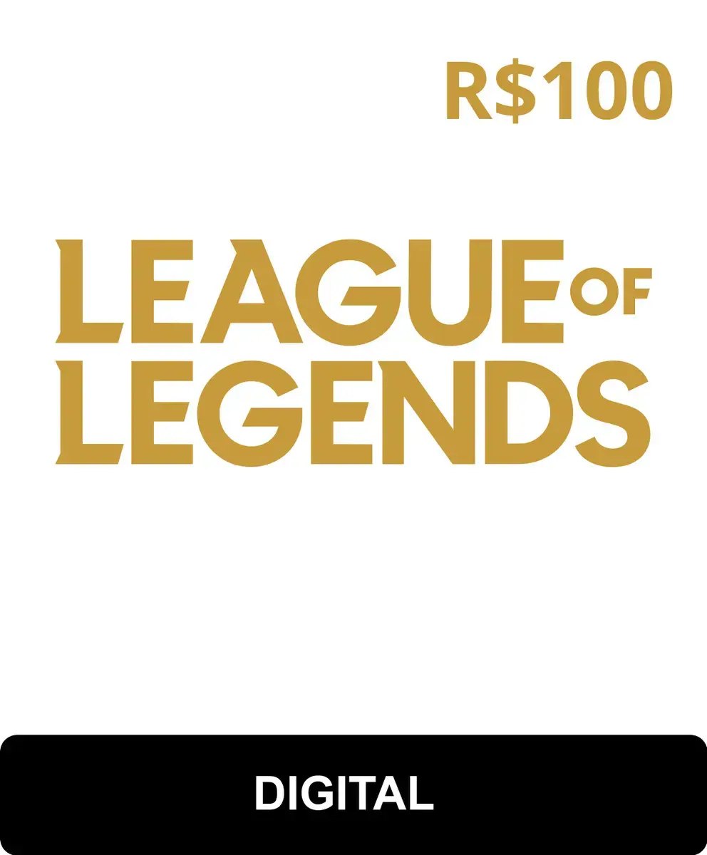 League of Legends R$100 (Digital)
