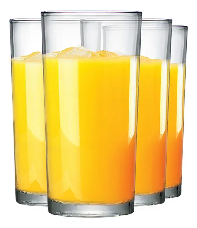 Jogo de Copos, Kit Copo Long Drink, Ruvolo 255ml, 4 pcs