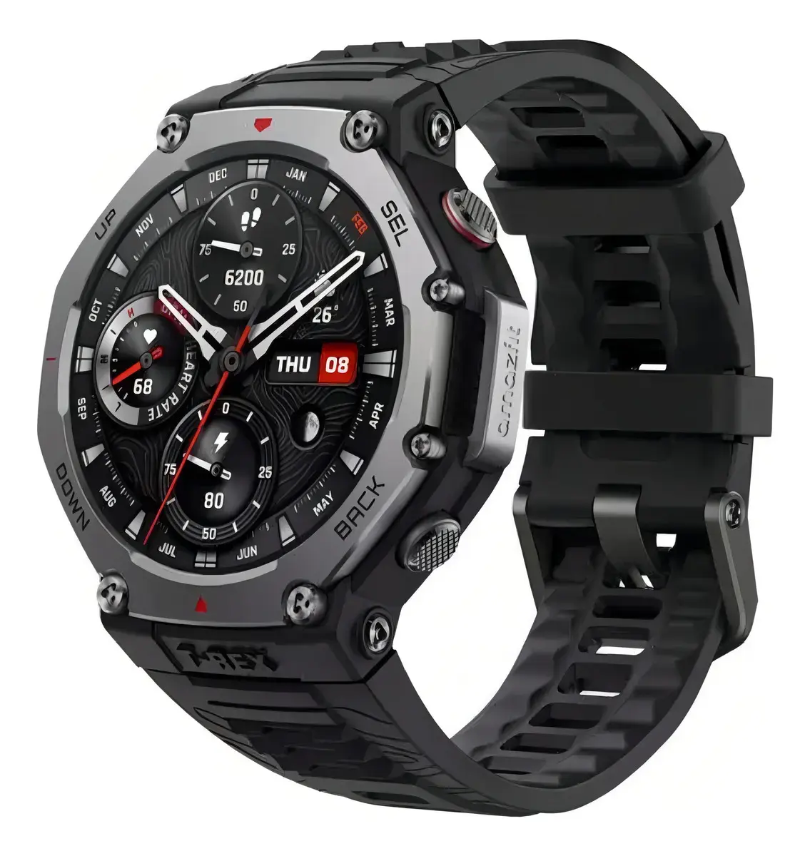 Relógio Amazfit T Rex 3 48mm Gps Amoled Original Smartwatch