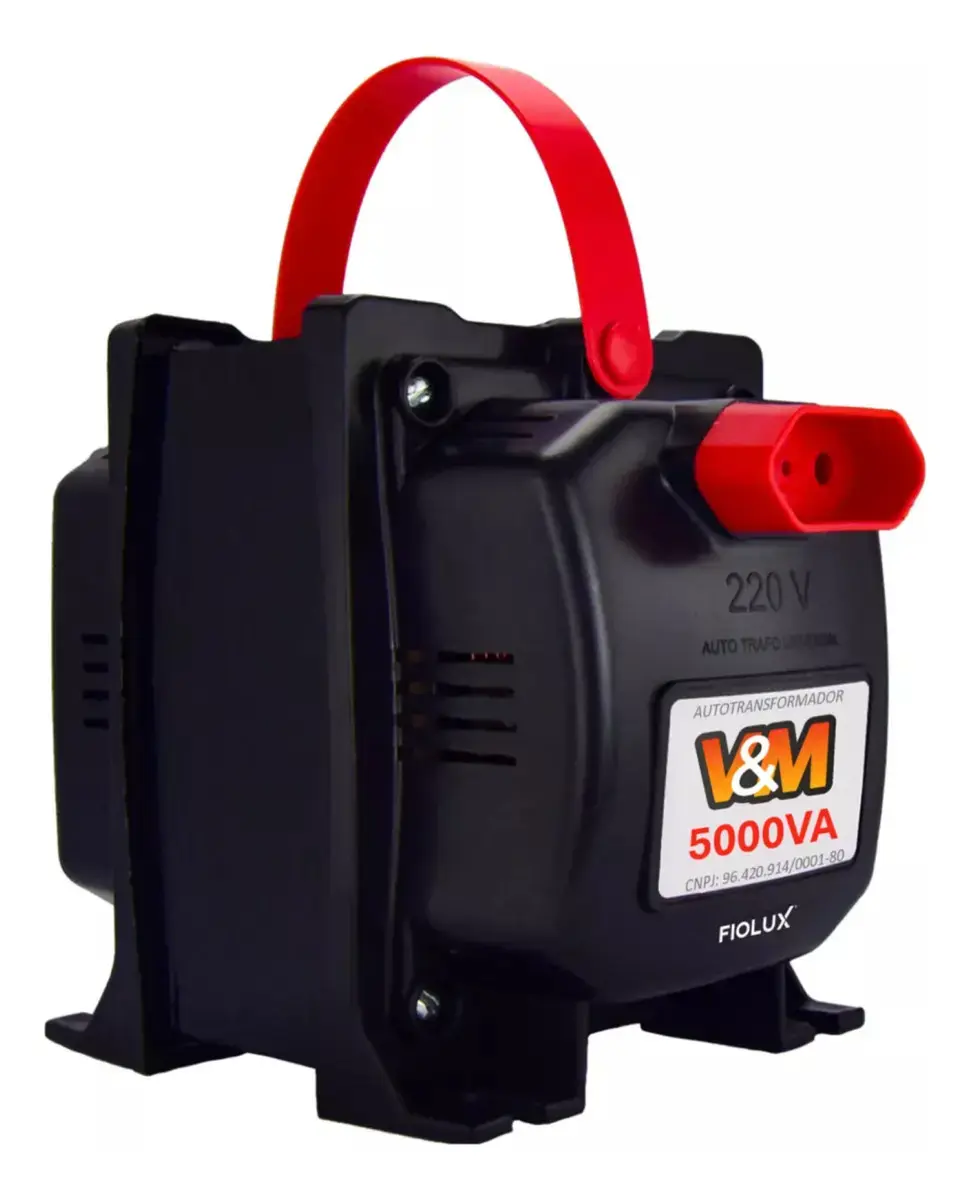 Transformador 5000va De 110 Para 220 E 220v Para 110v Bivolt 12000 Btus Conversor Voltagem 5kva Energia Ar Condicionado Impressoras Brother Microondas Máquina Costura Geladeira Lavar Roupas 127v 127