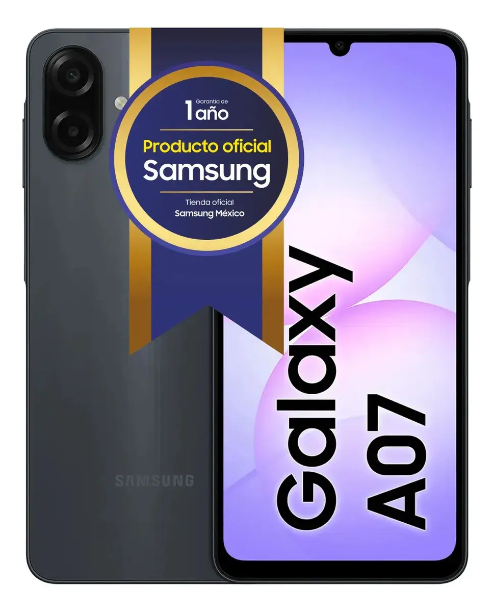 Samsung Galaxy A07 Dual SIM Preto 64GB