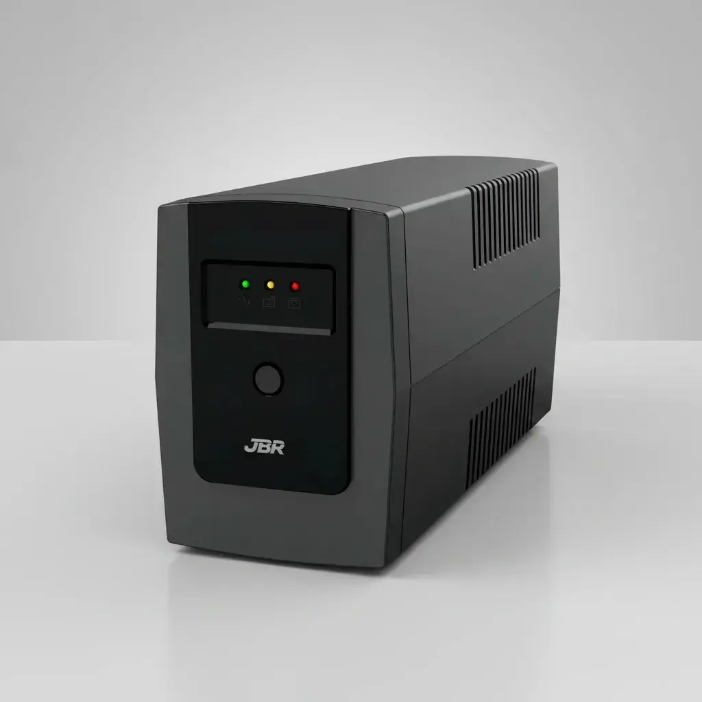Nobreak JBR Guard 1200VA entrada e saída 120v Preto