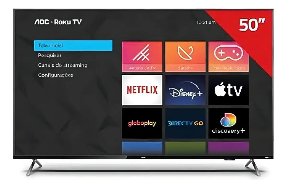 Smart TV AOC 50U6125 50'' 4K LED