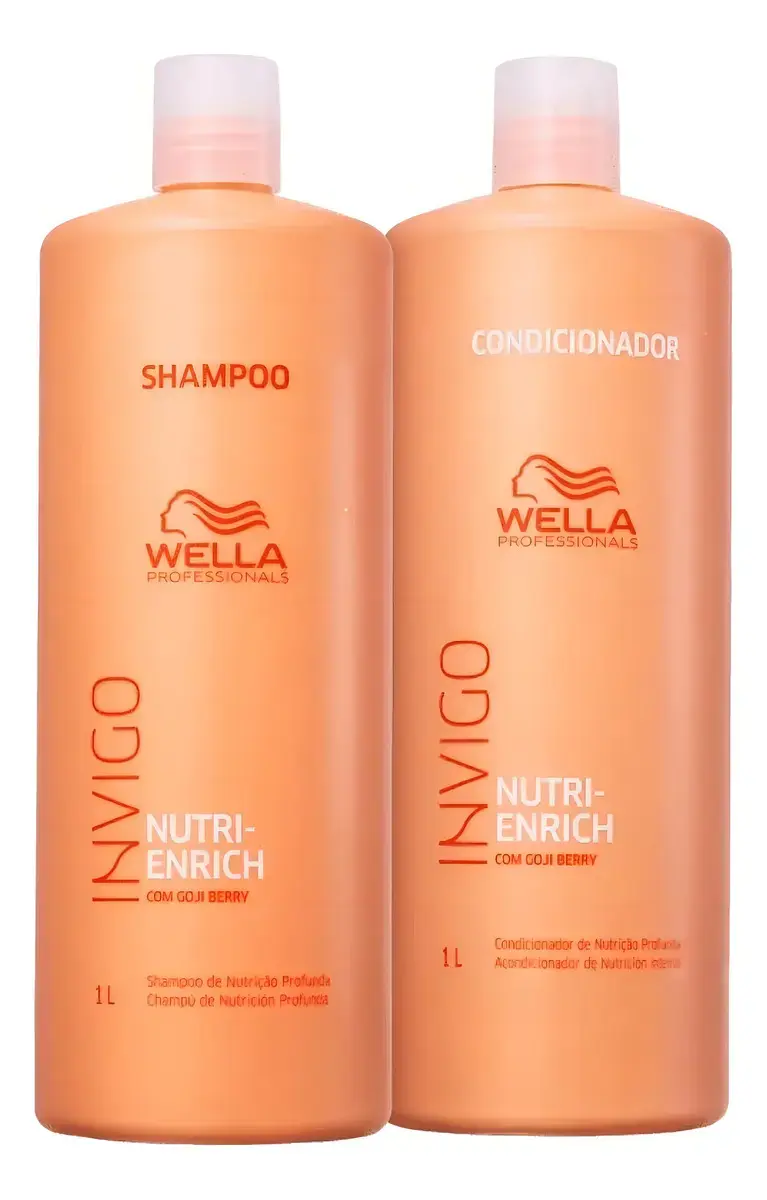 Kit Invigo Nutri-enrich Wella Shampoo + Condicionador 1L